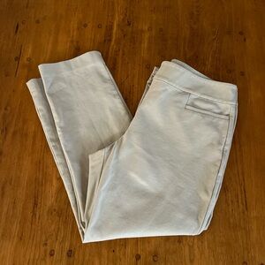 Ann Taylor Factory Khaki Crop Pants